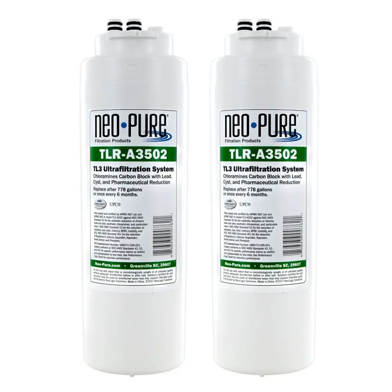 Carbon Block Filter Pack For Neo-Pure Tl3-A502 Undersink Systems 1