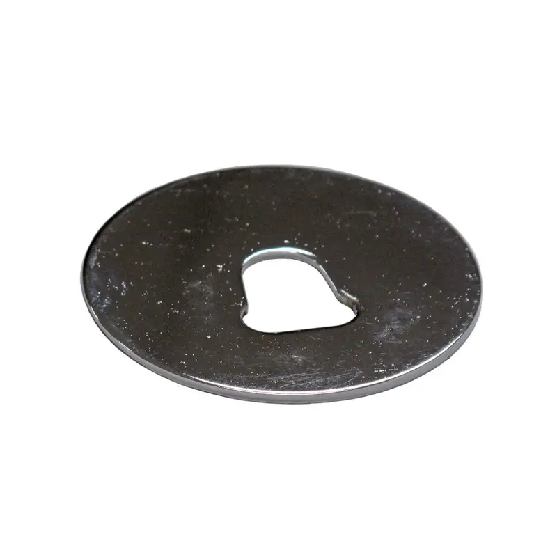 Chrome-Finished Chip-Out Cover For Pool Equipment 1