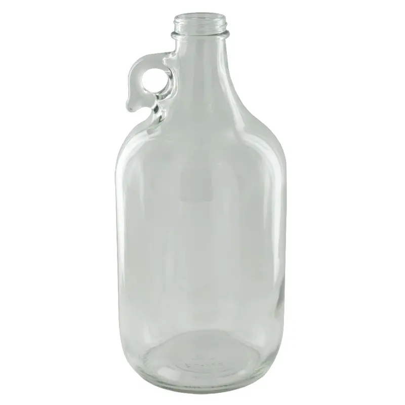 Clear 64 Oz Glass Growler – Beer Or Water Storage Bottle (No Cap Included) 1