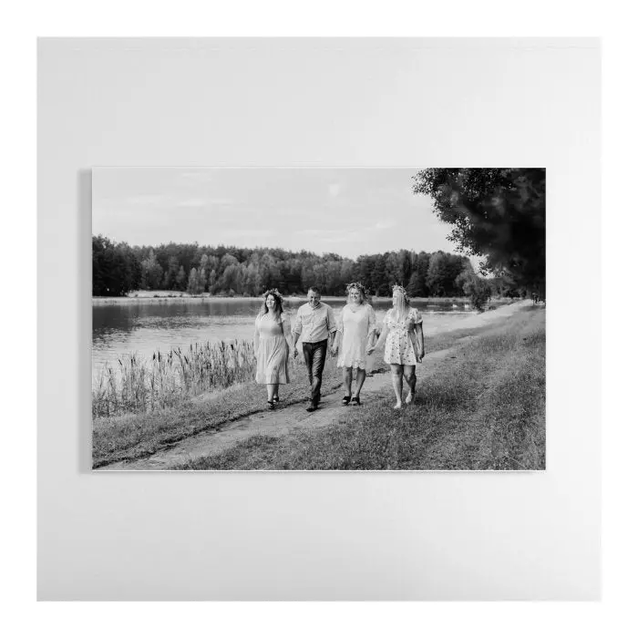 Contemporary Horizontal Glass Photo Art 1