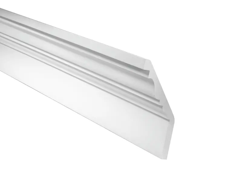 Crown Moulding Sample – High-Detail Pvc Ornamental Swatch 1