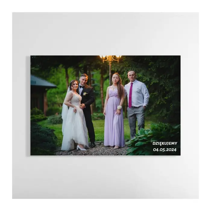 Crystal-Clear Horizontal Glass Photo Print 1