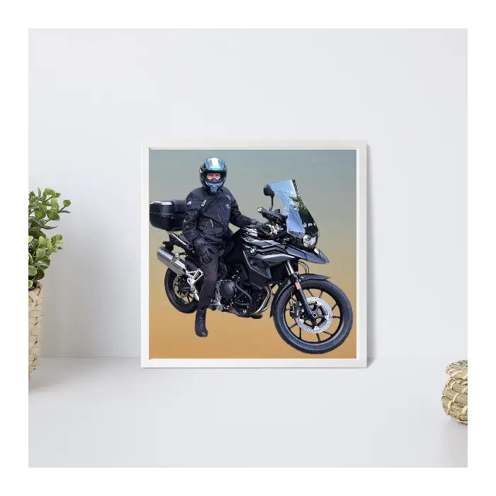 Custom Square Photo Print In Frame 1