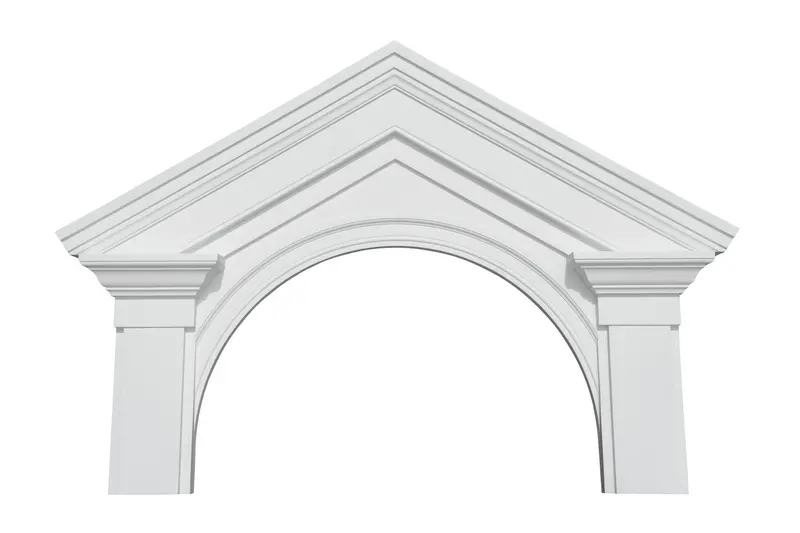 Deluxe Victorian Pediment – Ornate Gable Accent With Heritage Detailing 1