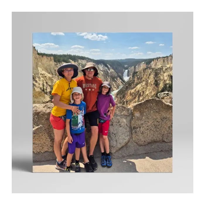 Designer Square Canvas Print – Tailored Photo Enhancement 1