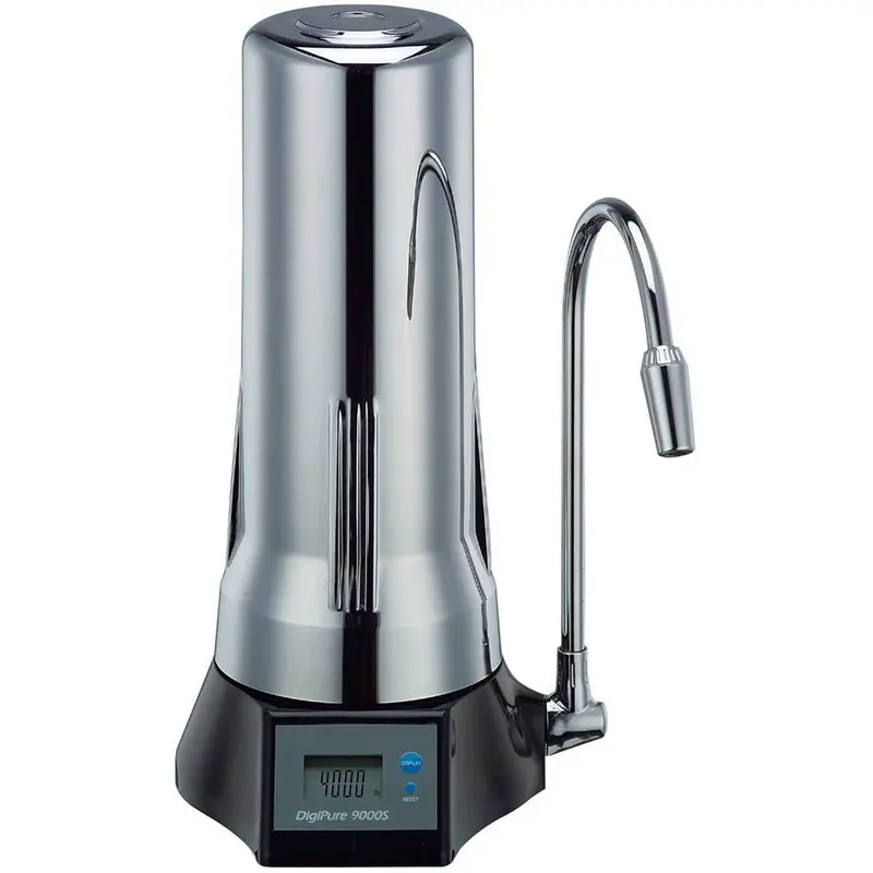 Digipure 9000S Chrome-Finished Countertop Filtration System 1