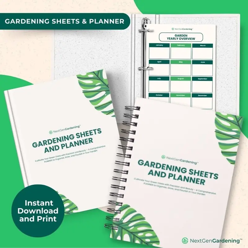 Digital Gardening Planner & Seasonal Calendar (Instant Pdf Download) 1