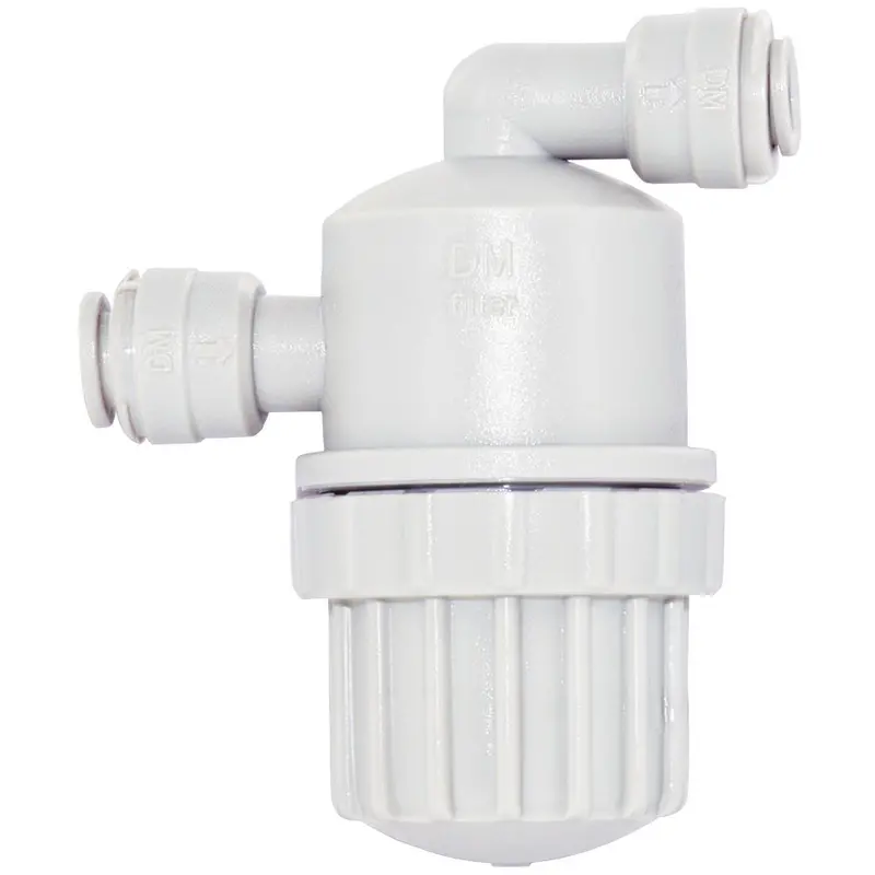 Dmfit 1/4" Push-In Filter Strainer – 200 Mesh (60 Micron) Inline Screen 1