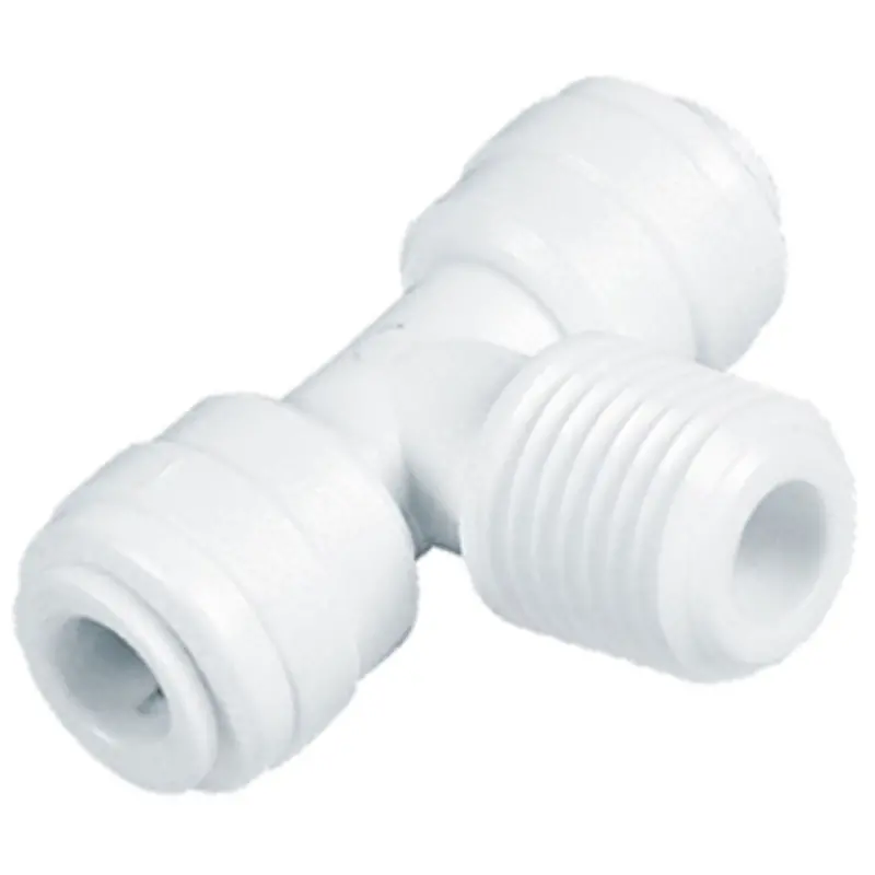 Dmfit 1/4" Push-In × 1/4" Nptf Male Tee Union 1