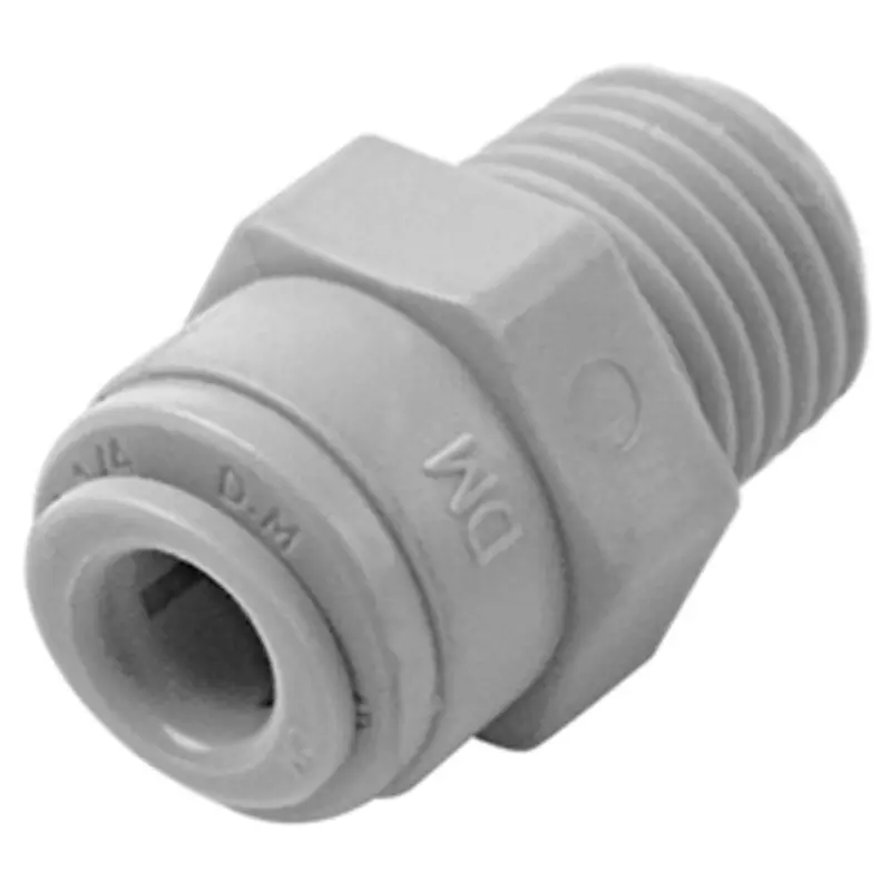 Dmfit Straight Adapter – 1/2" Push-In X 3/8" Bspt Male Thread 1