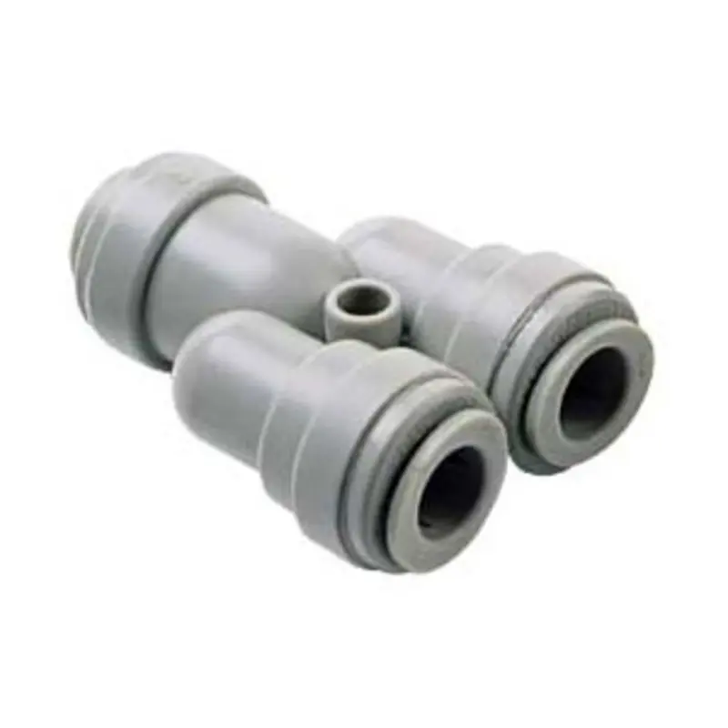 Dmfit Two-Port Flow Divider – 3/8" Push-To-Connect Inlet, 5/16" Push-To-Connect Outlet 1
