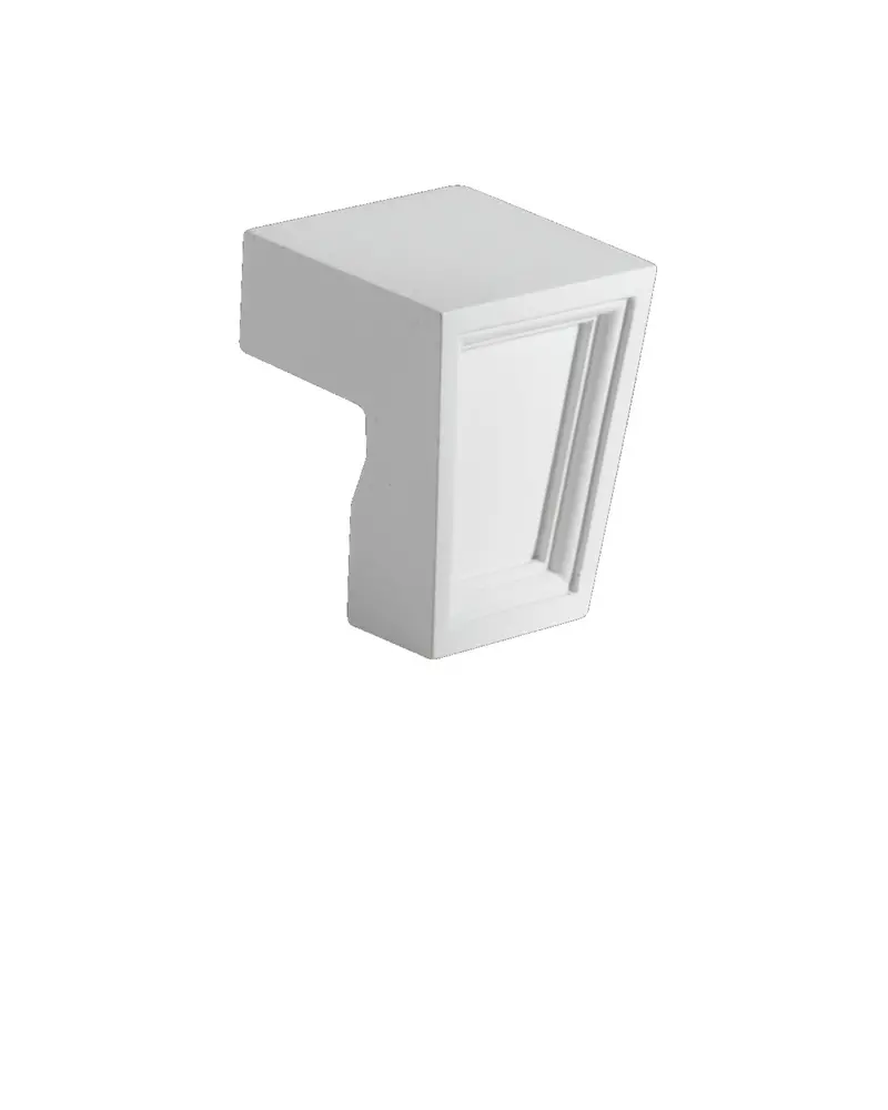 Double-Recessed Keystone Accent Piece For Architectural Detailing 1