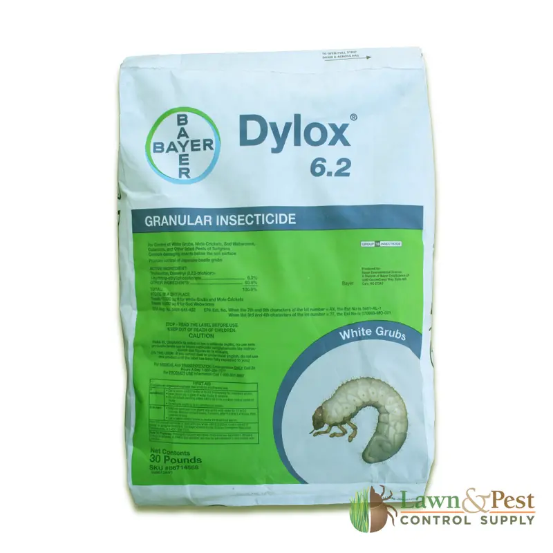 Dylox 6.2 Granular Grub Control – 30-Pound Insecticide 1