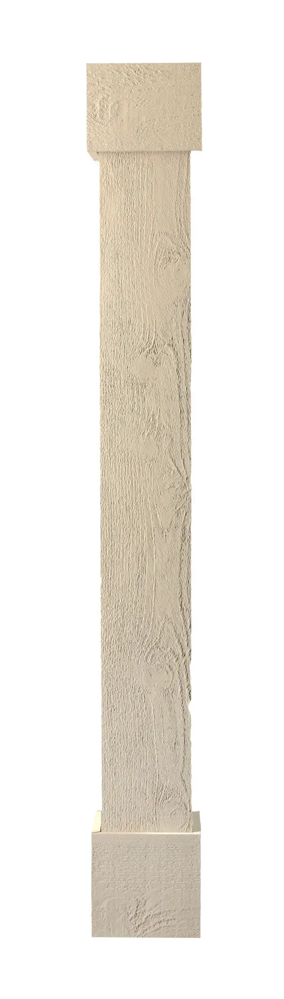 Evercedar Flat-Pack Square Column Wraps – Realistic Wood-Grain Finish 1