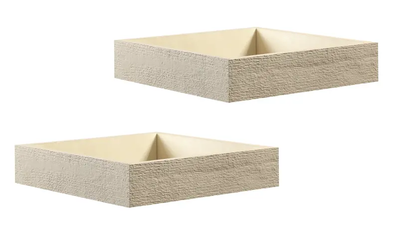 Evercedar Tapered Cap And Base Set – Cedar-Look Exterior Trim Accessories 1