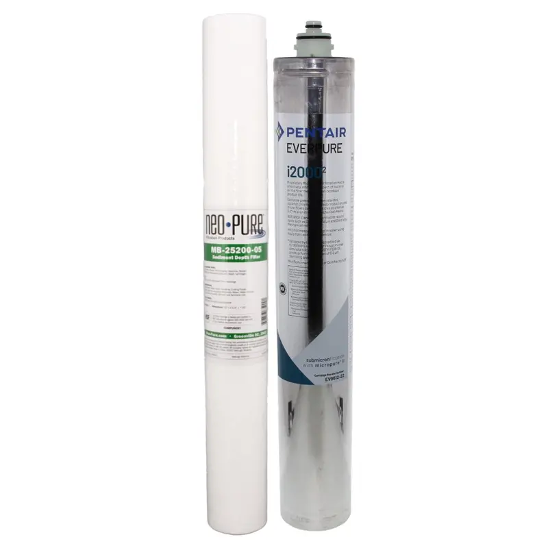 Everpure I2000 System Bundled With Neo-Pure 20" Ec210 Sediment Filter 1
