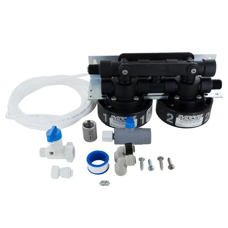 Everpure Twin Head Diy Filtration Kit – Customizable Dual-Stage Setup 1
