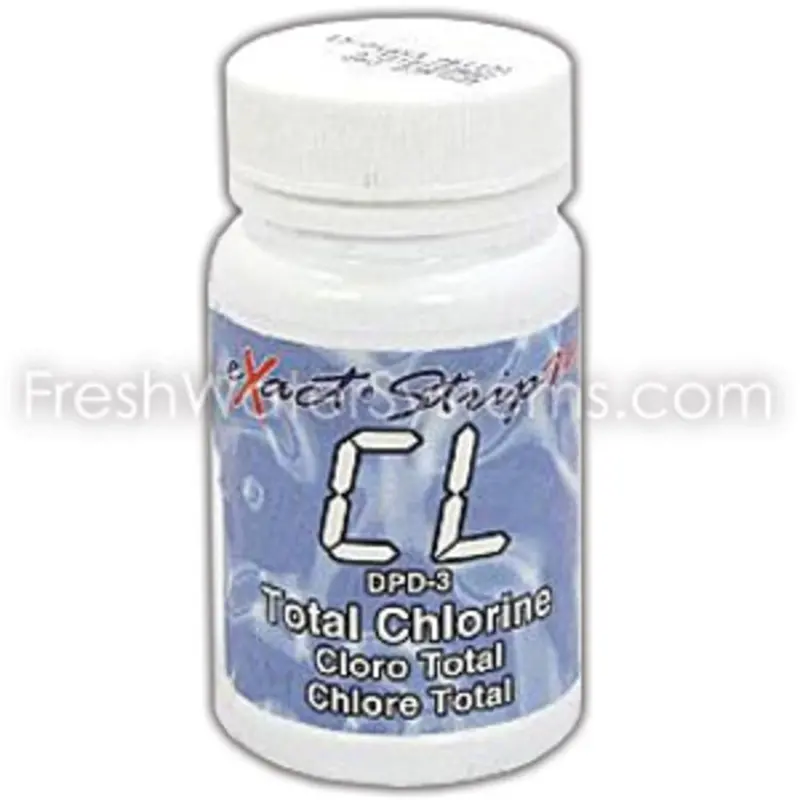 Exact Micro Strips For Total Chlorine – 100-Test Bottle (Clearance) 1