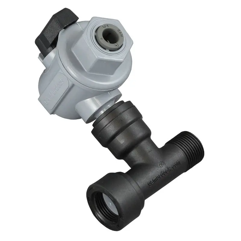 Ez-Angle Stop Adapter Kit – 1/4" Push-To-Connect Inlet 1