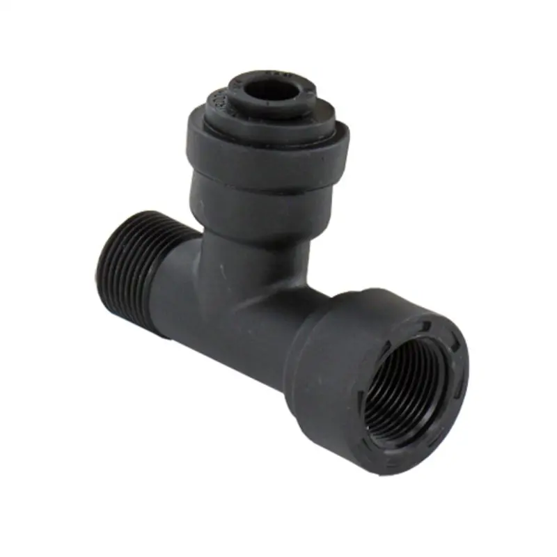 Ez Angle Stop Adapter With 1/4" Push-In Connection – Compact Right-Angle Shutoff 1
