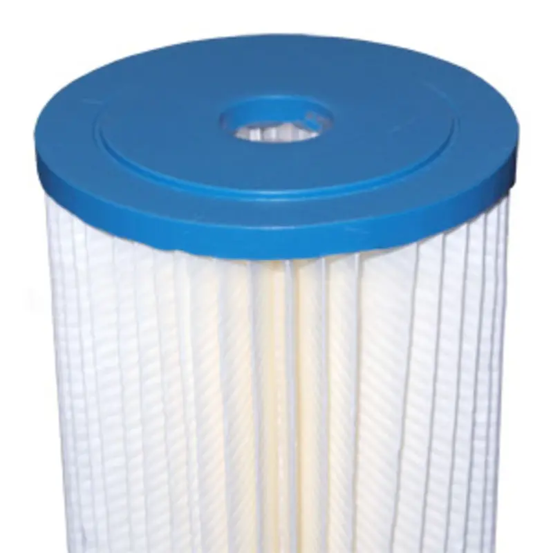 Filtercor Pe20X20Bb 20-Inch High-Capacity Pleated Polyester Sediment Filter, 20 Micron 1