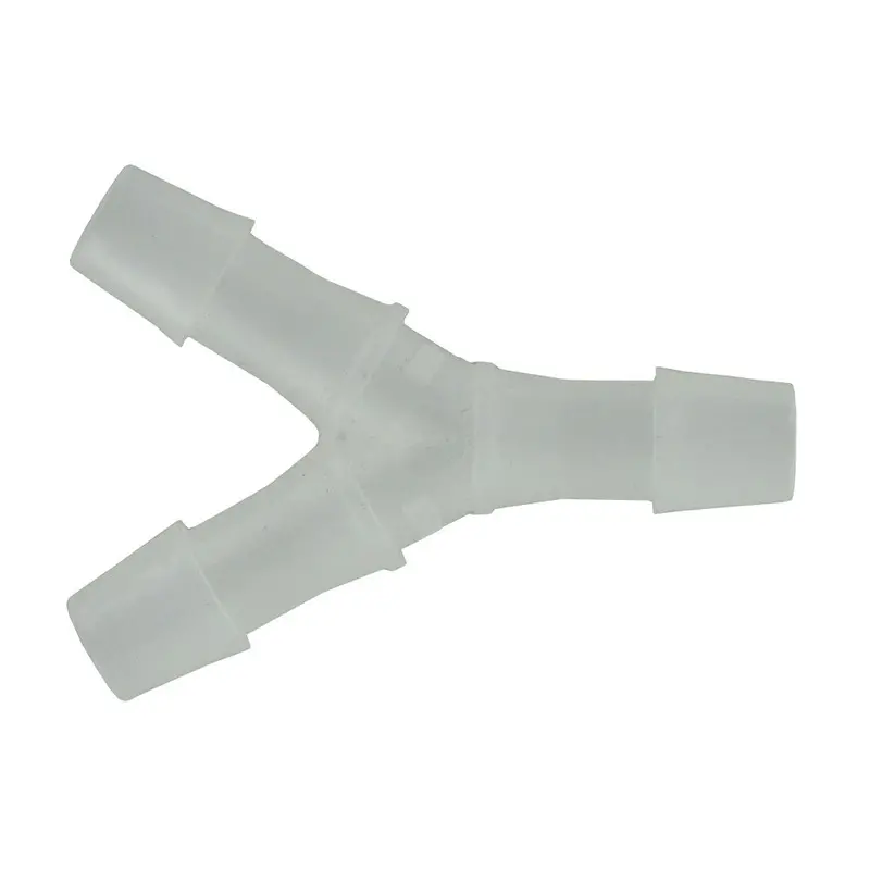 Fitquik Polypropylene Three-Way Union Y Fitting — 3/8" Id X 3/8" Id X 3/8" Id 1