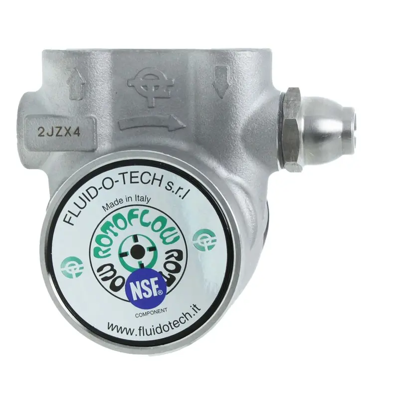 Fluid-O-Tech Stainless Steel Rotary Vane Pump – 144 Gph, 3/8-Inch Npt Connections 1