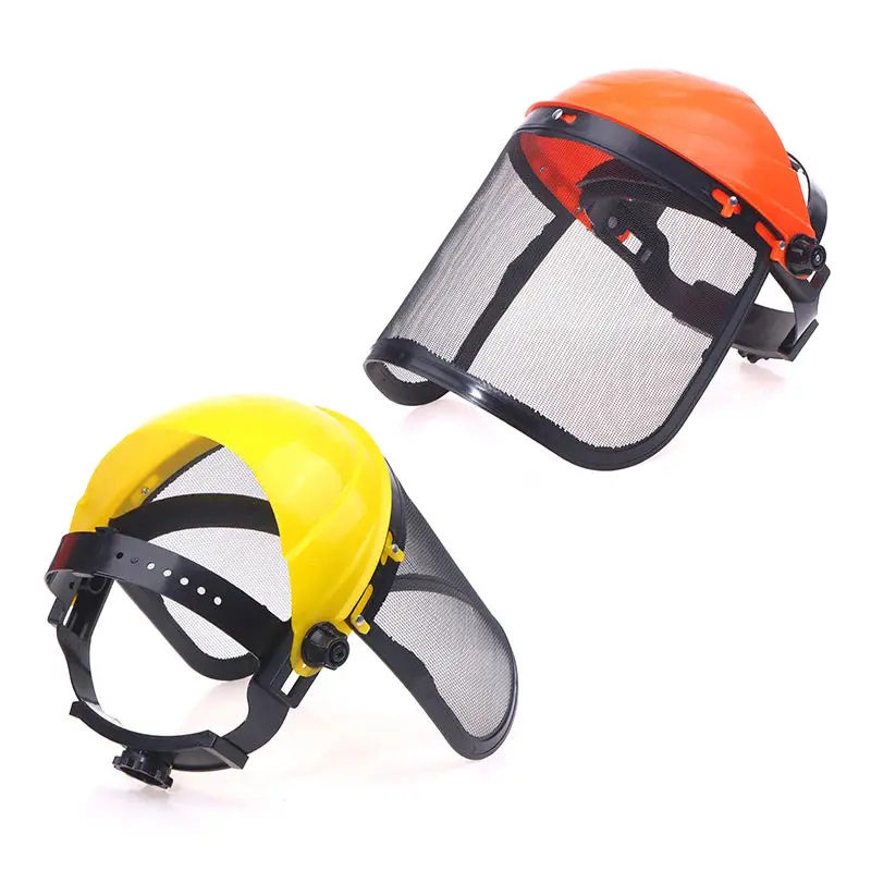 Full-Coverage Safety Mesh Face Shield For Brush Cutter & Trimmer Users 1