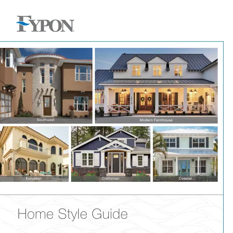 Fypon Home Style Selection Guide 1