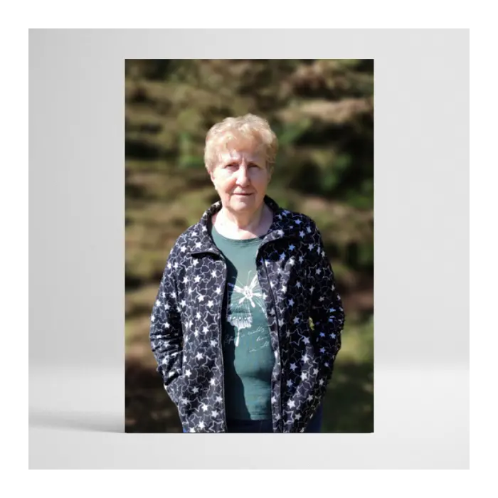 Gallery-Ready Vertical Canvas Photo 1
