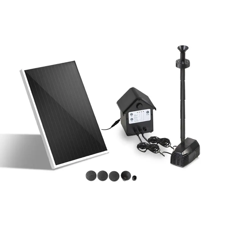Gardeon 30W Solar Fountain Kit With Led Lights And Built-In Rechargeable Battery 1