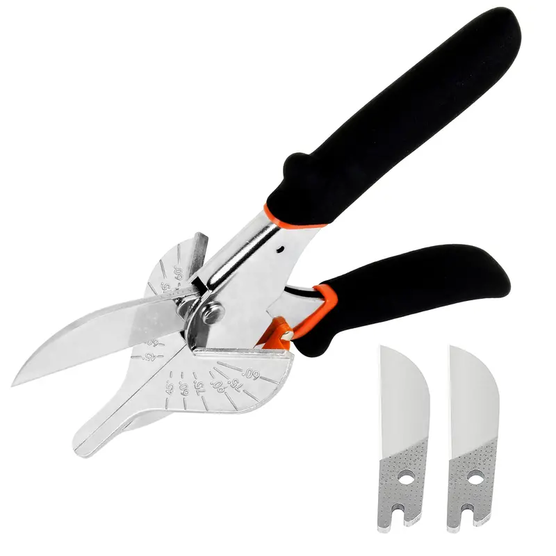 Gartol Multi-Angle Miter Shears – Adjustable 45°–135° Cutter For Pvc, Trim, And Softwood Molding 1