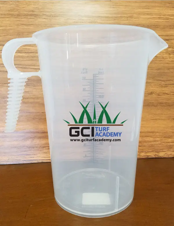 Gci Turf 64 Oz + 4 Oz Dual-Scale Mixing Cup With Logo 1
