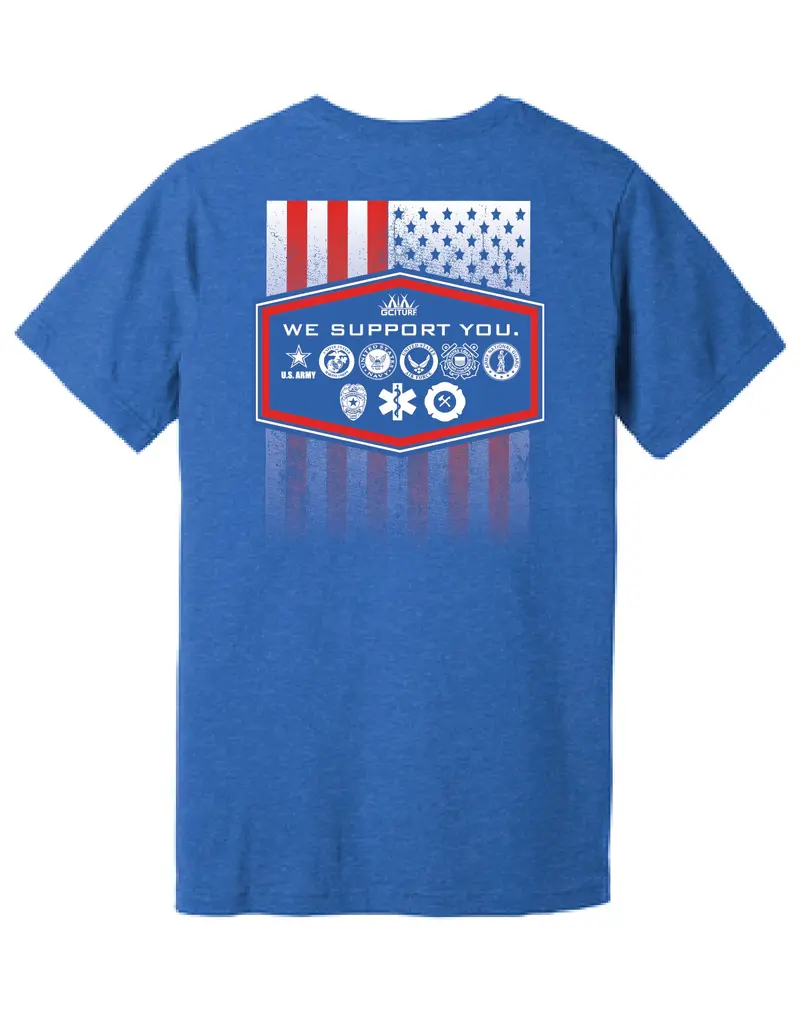 Gci Turf Academy 'We Support You' Comfort Fit T-Shirt 1