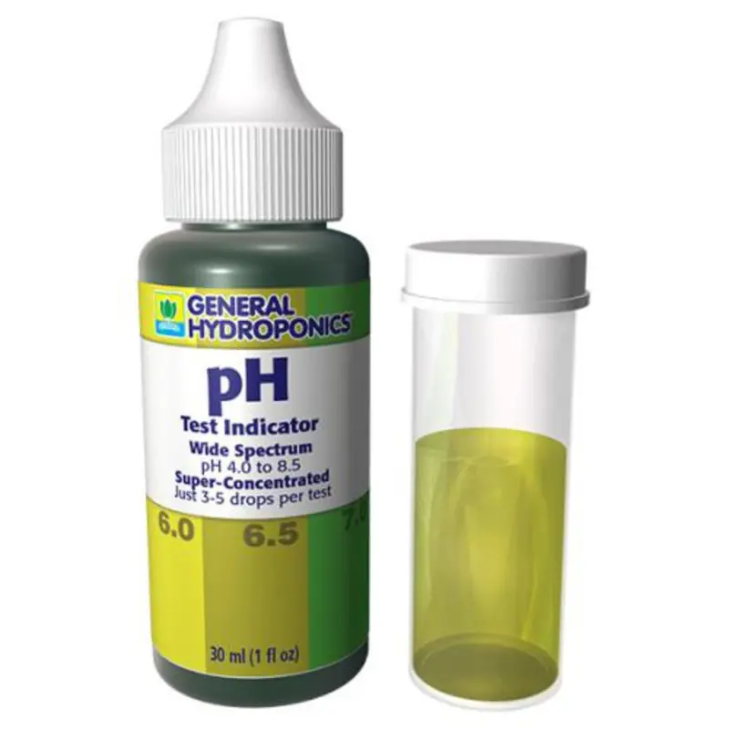 General Hydroponics Gh1515 Ph Test Kit — 1-Ounce Liquid Solution 1