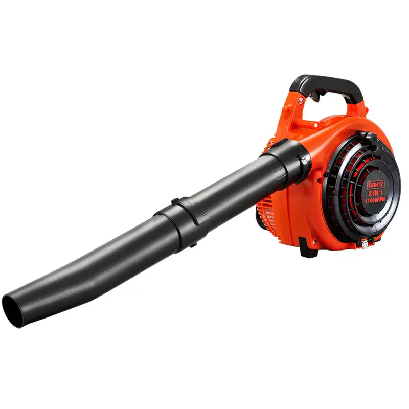 Giantz 26Cc Petrol Leaf Blower & Vacuum – Dual-Function Yard Cleanup Tool In Orange/Black 1