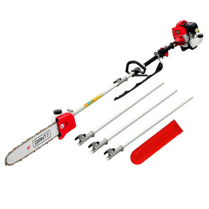 Giantz 62Cc Pole-Mounted Chainsaw Pruner – Telescopic Tree Trimming Extension 1