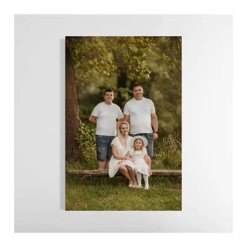 Glass Photo Print – Custom Vertical Portrait Format 1