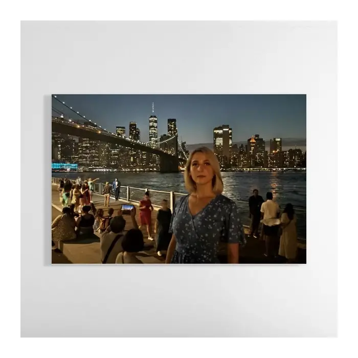 Glass Photo Print – Expansive Horizontal Design 1