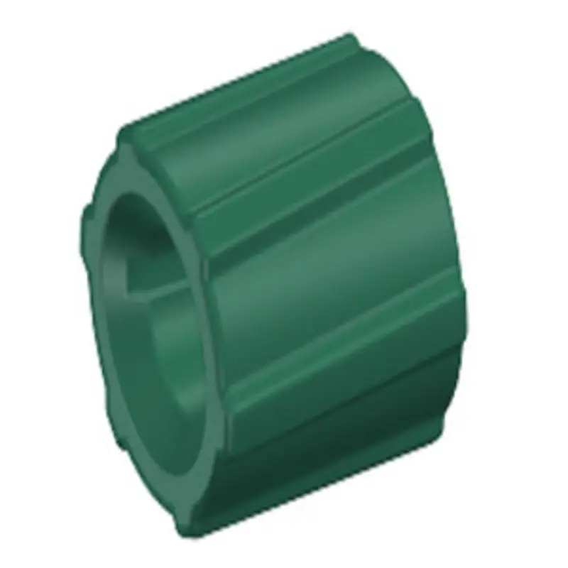 Green Nylon Rotating Luer Lock Ring For Fluid Systems 1