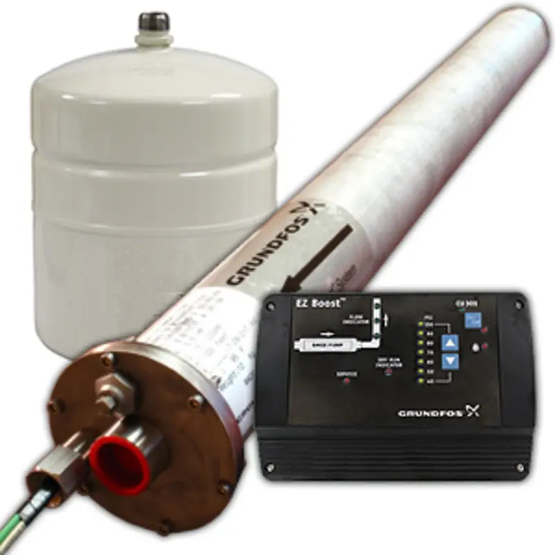 Grundfos Bmqe 22 Ezboost Complete Booster System – 05A-80 Model, 115V 1
