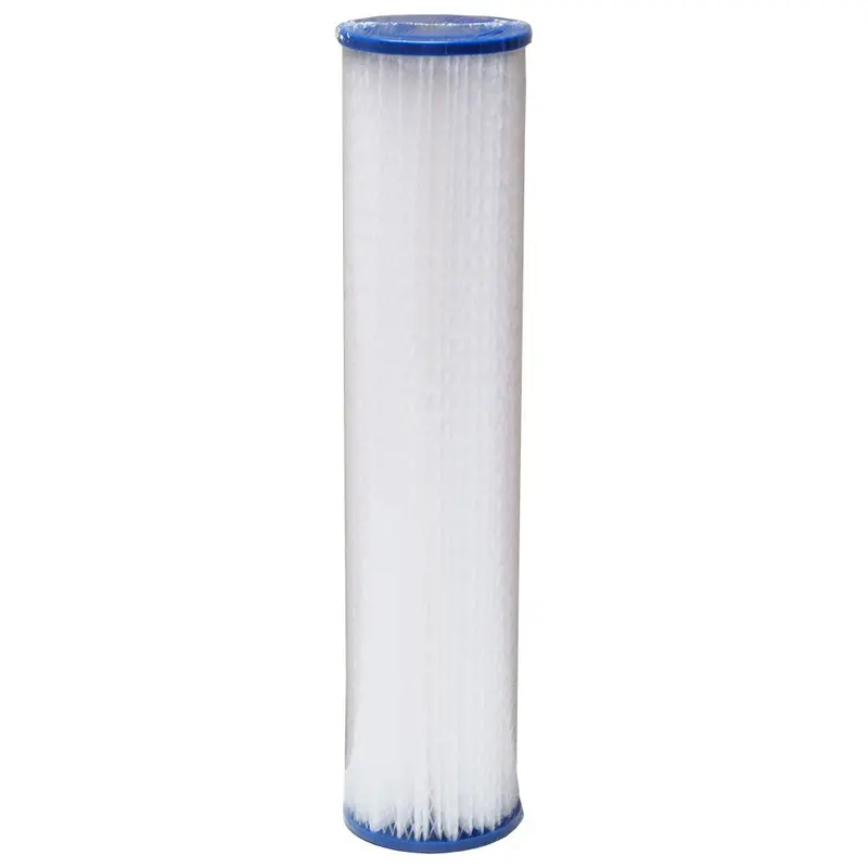 Harmsco Ppfs-Bb-20-1 Calypso Blue Poly-Pleat Filter – 20" Length, 1 Micron Abs Housing 1