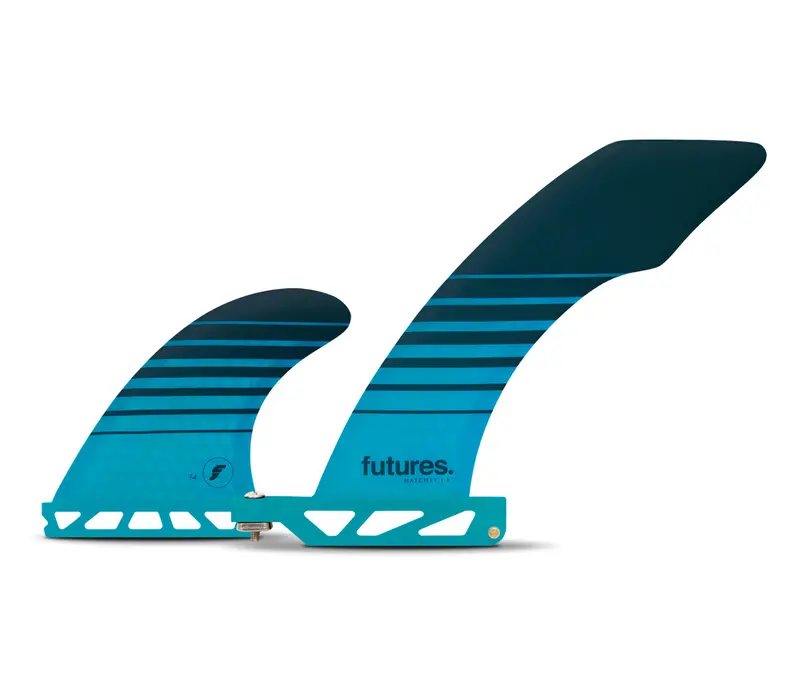 Hatchet Honeycomb 2+1 Surfboard Fin System 1
