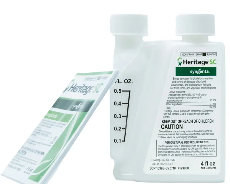 Heritage Sc Broad-Spectrum Fungicide – 4-Ounce Bottle 1