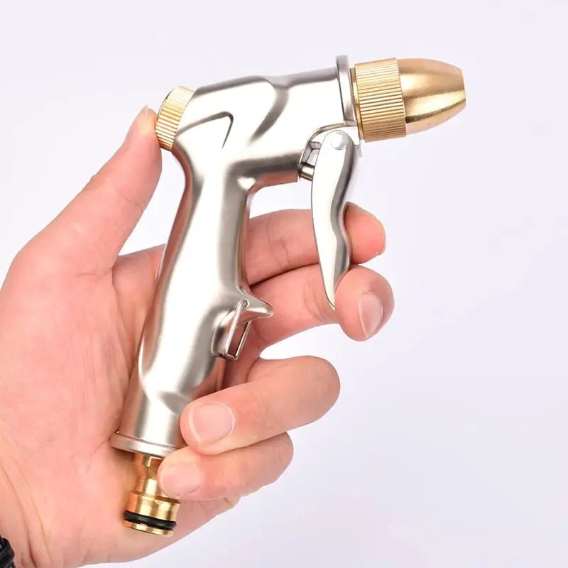 High-Pressure Metal Hose Nozzle Spray Gun 1