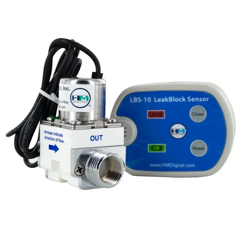 Hm Digital Lbs-10 Leak Detection Sensor – 6 Gpm Max, 3/8" Fnpt × 1/2" Mbsp, 125 Psi 1