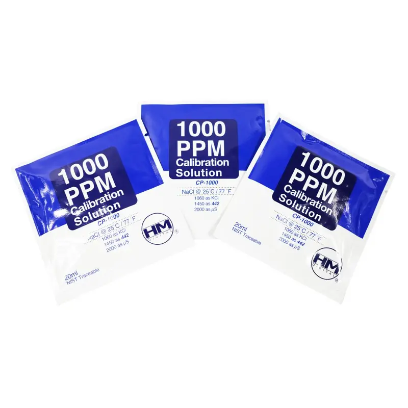 Hm Digital Tds Calibration Solution (1000 Ppm, 20 Ml) 1