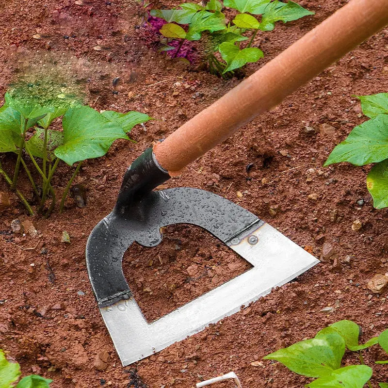 Hollohoe® 2.0 All-Metal Hollow-Tine Cultivating Hoe 1