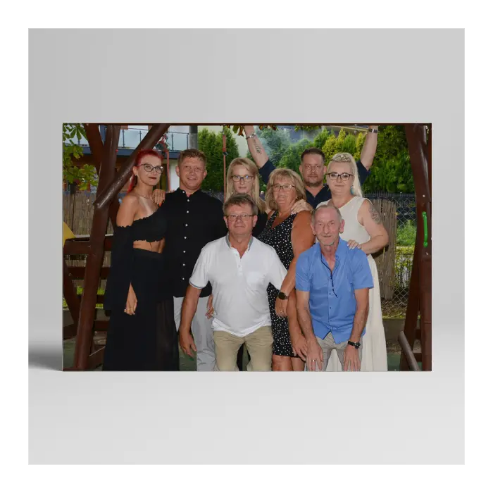 Horizontal Canvas Photo Print — Stretched Frame 1