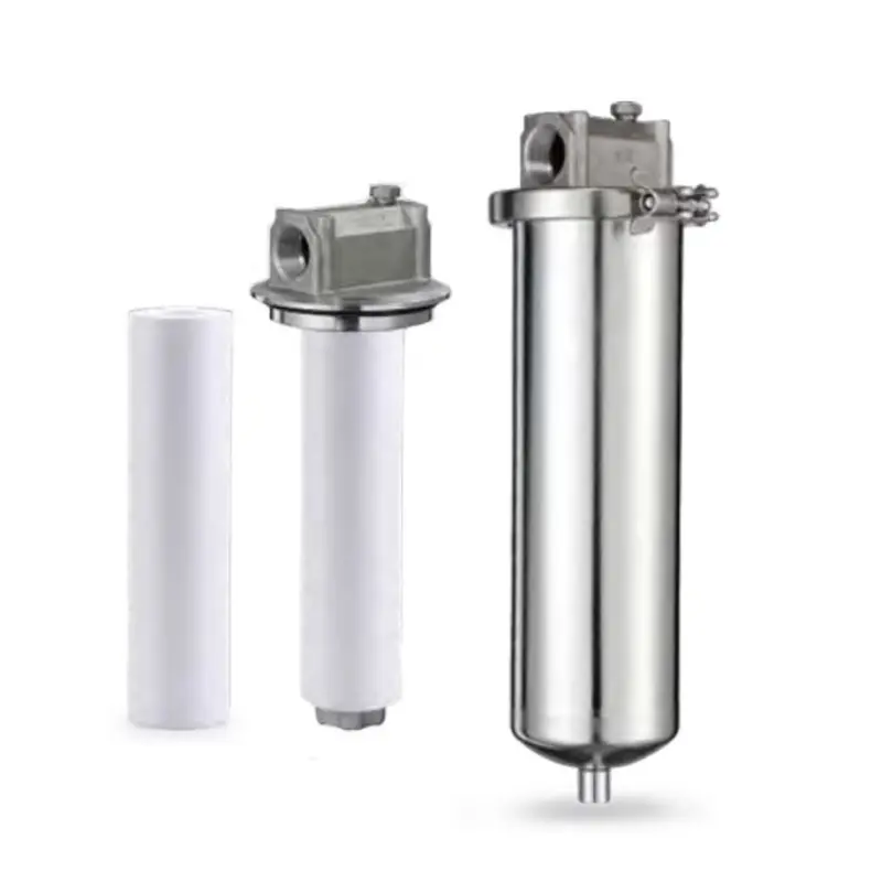 Hydroscientific™ 10" Premium Stainless Steel Filter Housing (Grade Ss316), 3/4" Fnpt, Doe-Compliant 2
